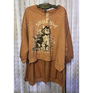 Magnolia Pearl one of one Spread Love sweatshirt